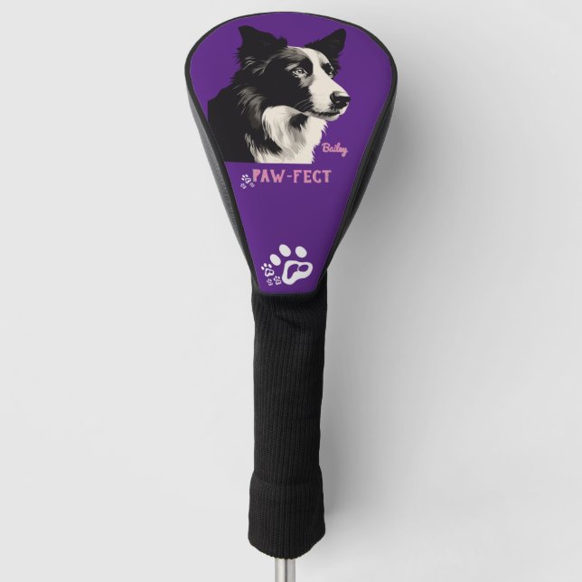 Paw-fect Golf Head Cover (Front)