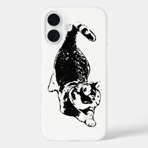 Paw First Into Mischief iPhone 16 Case