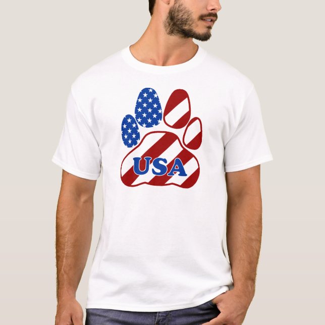 PAW FLAG USA.png T-Shirt (Front)
