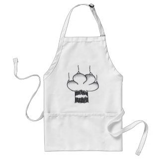 Paw for apron