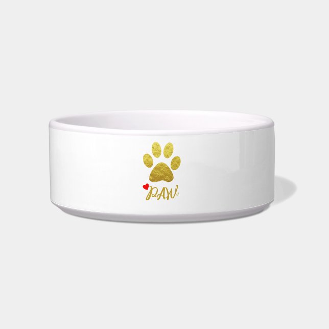 Paw Heart Love Bowl (Front)