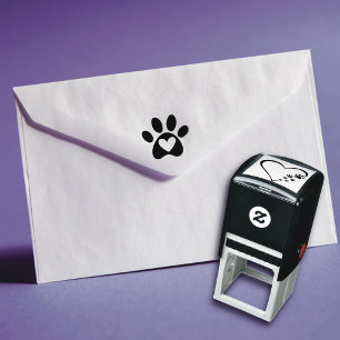 Paw & Heart Self-Inking Stamp
