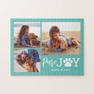 Paw Joy EDITABLE COLOR Personalised Puzzle