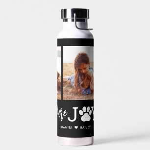 Paw Joy EDITABLE COLOR Water Bottle