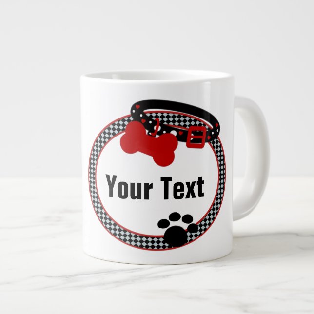 Paw - Jumbo Mug (Front Right)
