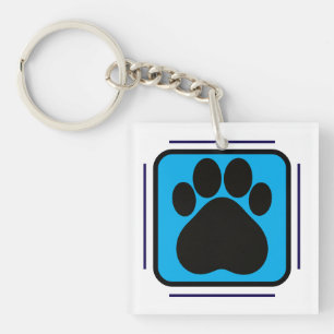 paw key ring
