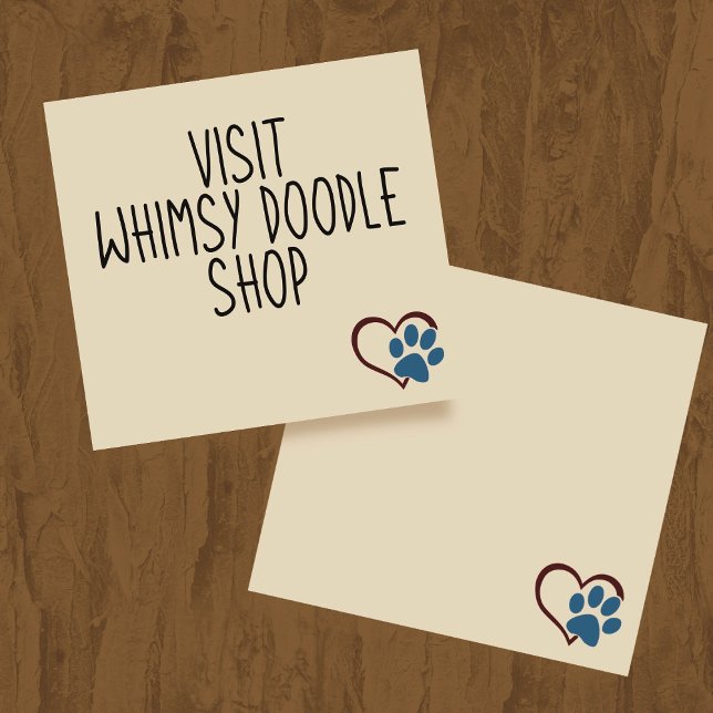 Paw n' Heart Dog Love 3" x 3" Post-it® Notes (Creator Uploaded)