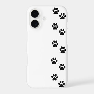 Paw Pattern, Dog Paws, Paw Prints, Black and White