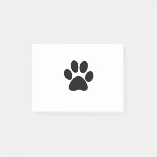 Paw Paw Print Post-it Notes