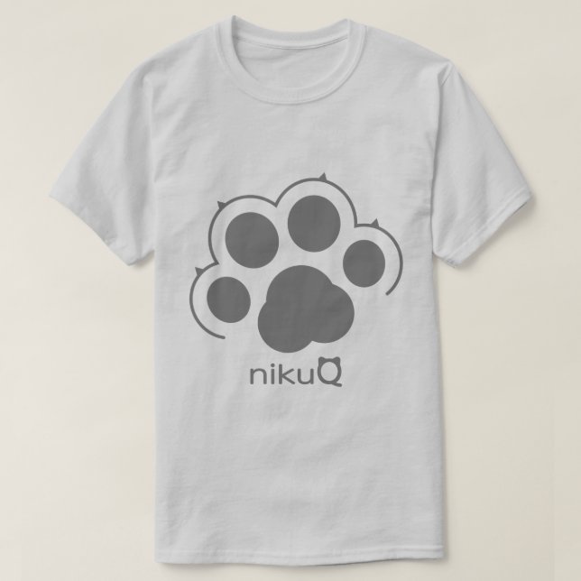 paw paws cat nikuQシリーズ 肉球 （猫） デザイン  T-Shirt (Design Front)