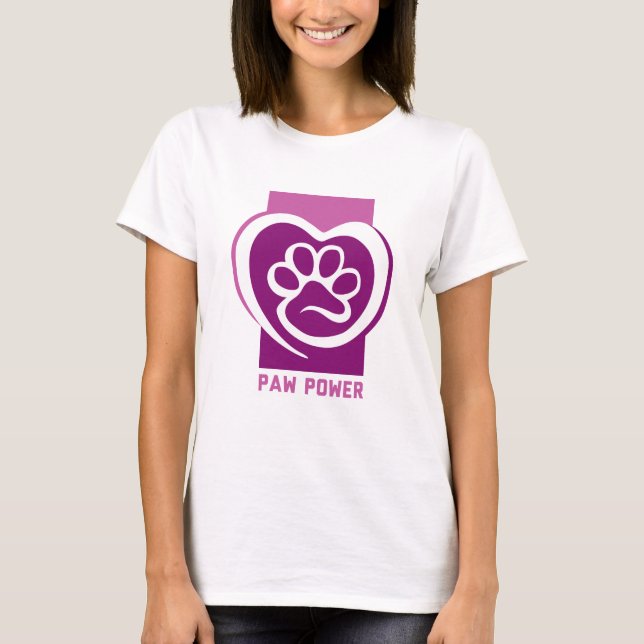 paw power T-Shirt (Front)