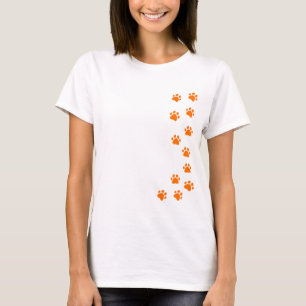 paw print - add your own name or dog breed T-Shirt