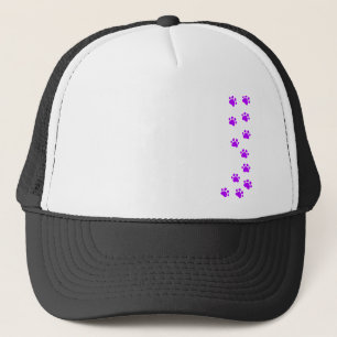 paw print - add your own name or dog breed trucker hat