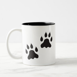 Paw Print Coffee Cup