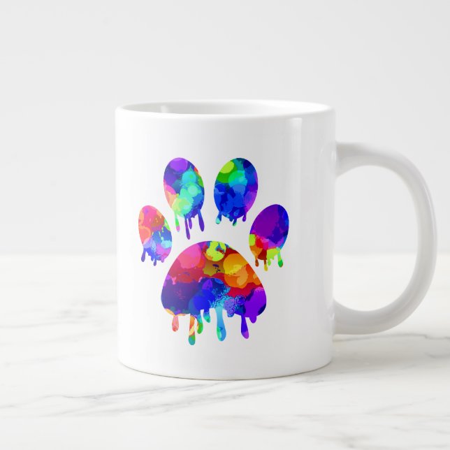 Paw Print     Coffee Mug (Right)