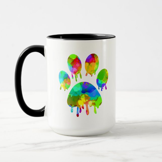 Paw Print         Coffee Mug (Left)