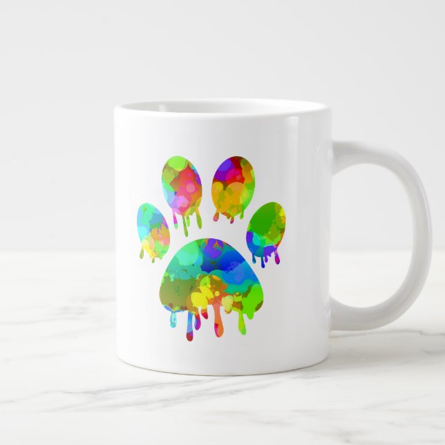 Paw Print         Coffee Mug (Right)