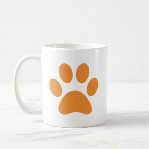 Paw Print Coffee Mug