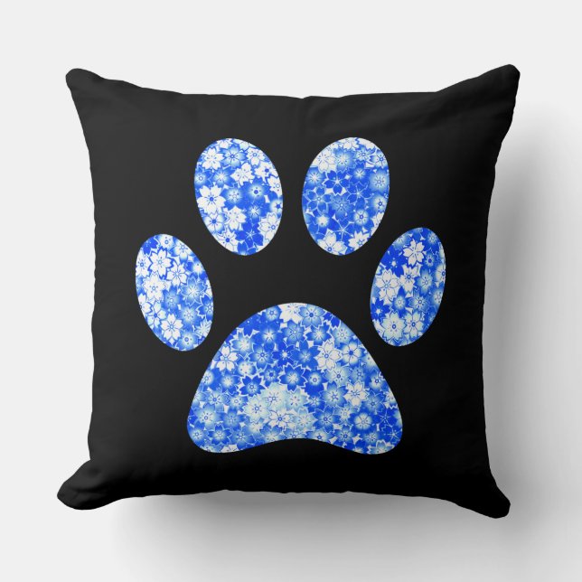 Paw Print  Cushion (Front)