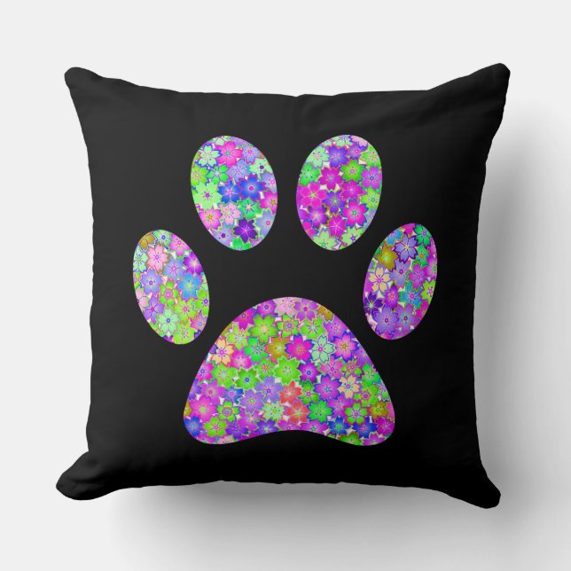 Paw Print   Cushion (Front)