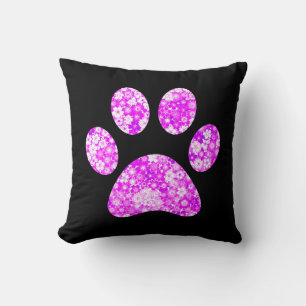 Paw Print Cushion