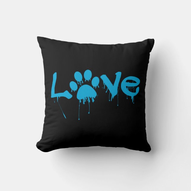 Paw Print     Cushion (Front)