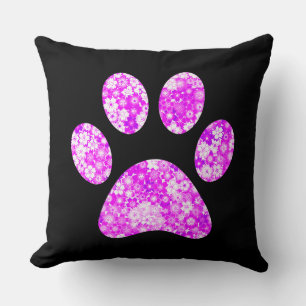 Paw Print Cushion