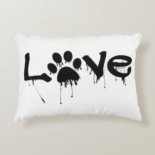 Paw Print Decorative Cushion