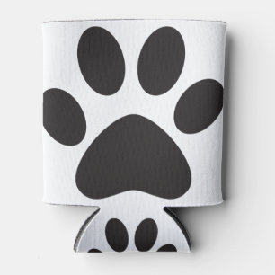 Paw Print Dog Cat Animal Pet Foot Puppy Can Cooler
