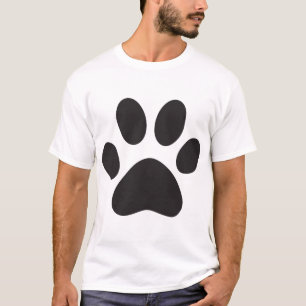 Paw Print Dog Cat Animal Pet Foot Puppy T-Shirt