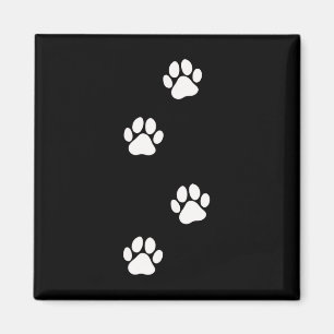 Paw Print Dog Cat Pet Lover Magnet