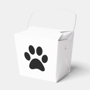 PAW PRINT FAVOUR BOX