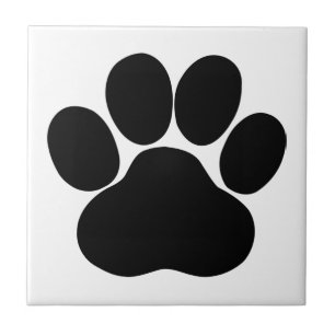 Paw Print for Pet Lover Ceramic Tile