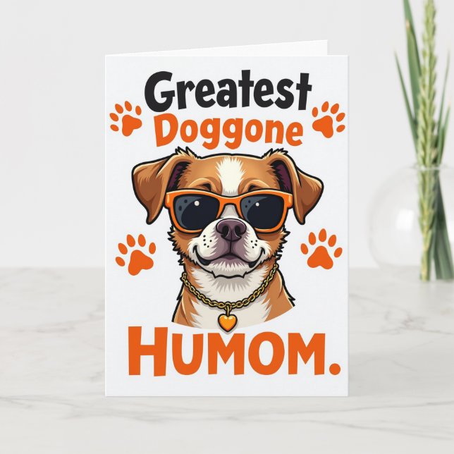 Paw Print Humom Card (Front)