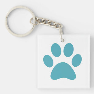 Paw Print                 Key Ring