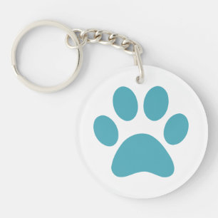 Paw Print                Key Ring