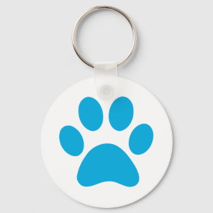 Paw Print     Key Ring