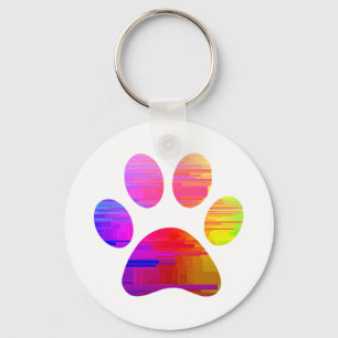 Paw Print          Key Ring