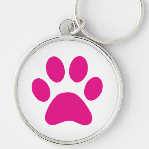 Paw Print     Keychain