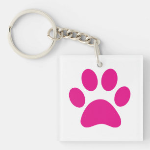 Paw Print     Keychain