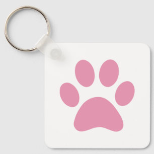 Paw Print    Keychain