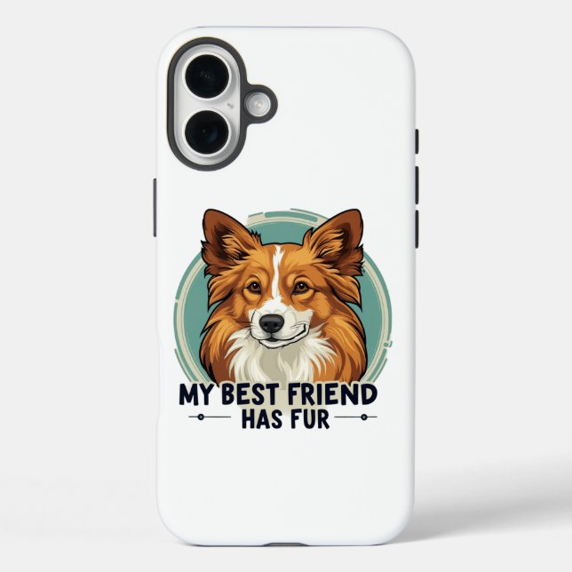 Paw Print Love Case-Mate iPhone Case (Back)