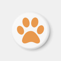 Paw Print Magnet