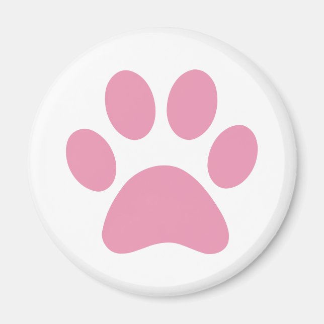 Paw Print     Magnet (Front)