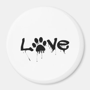 Paw Print Magnet