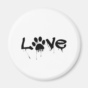 Paw Print Magnet