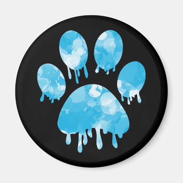 Paw Print             Magnet (Front)