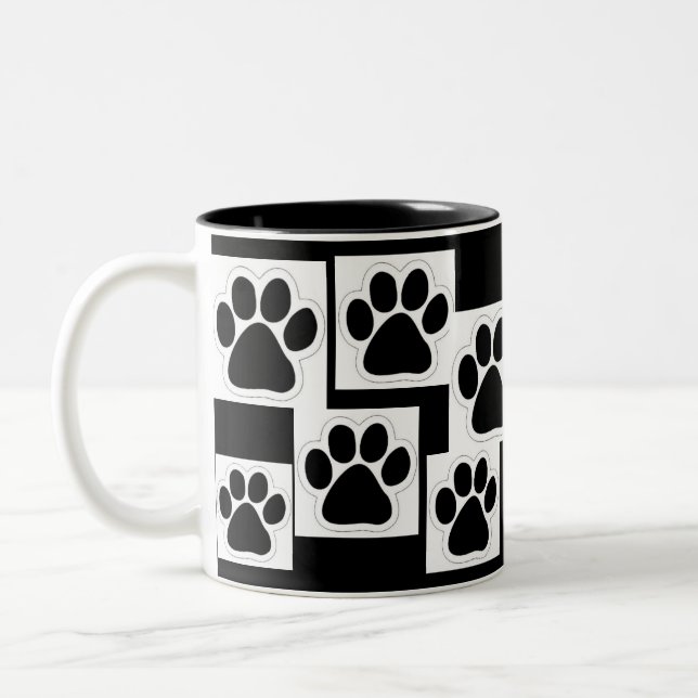 Paw Print Mug (Left)