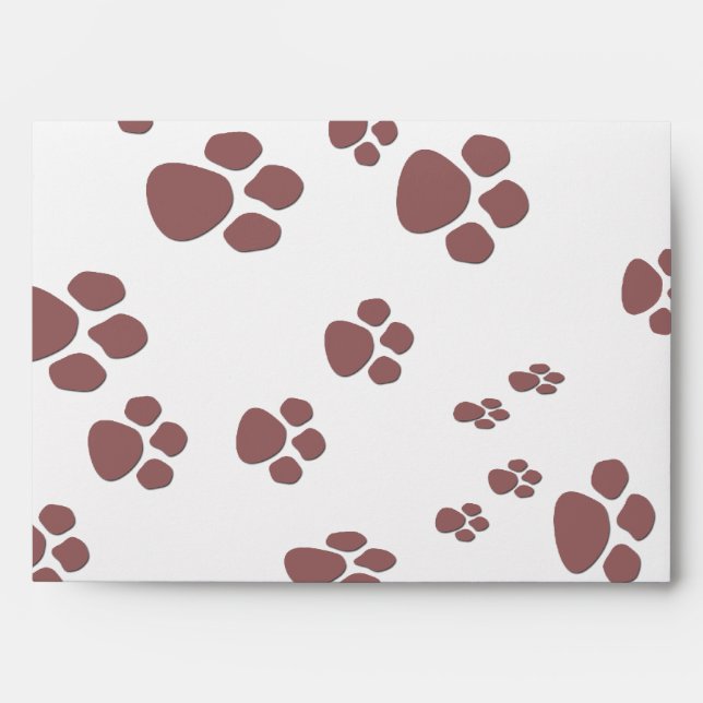 Paw Print Parade Envelope (Front)