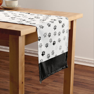 Paw Print Party Dog Lover Table Runner